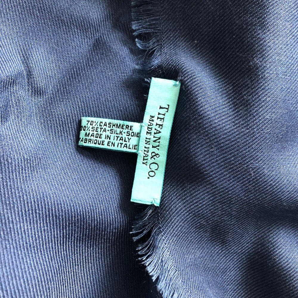Tiffany co. Cashmere Scarf 52”x52”